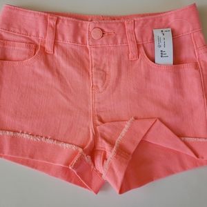 Girls Old Navy neon stretch shorts Size 10 slim